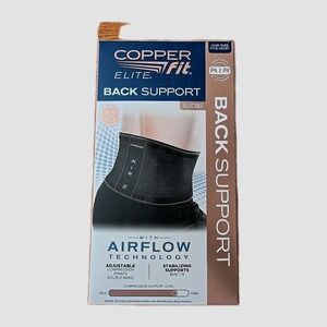 Copper Fit Elite Back Support Adjustable Brace